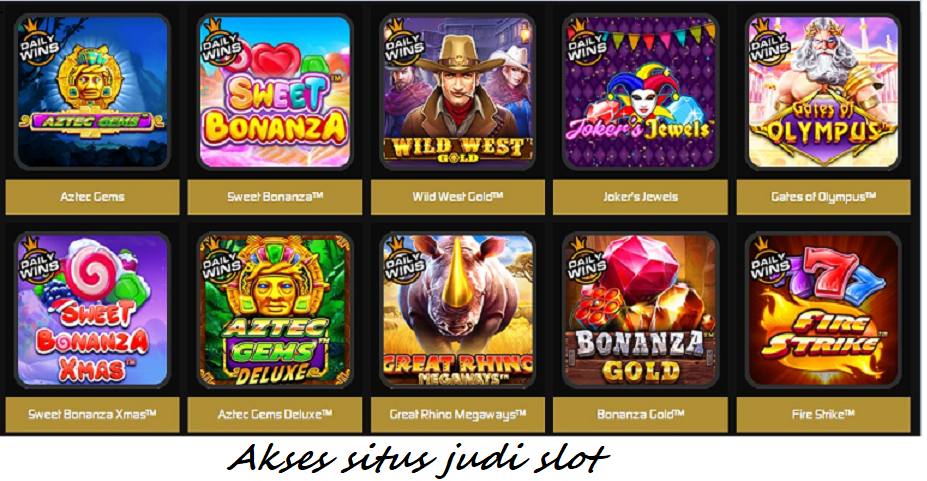 Akses situs judi slot